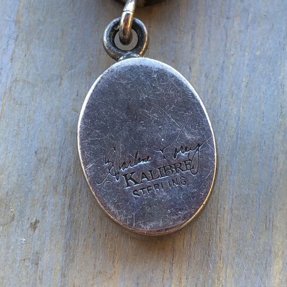 Harlene Korey Kalibre One of a Kind Sterling Silver Semi Precious Earrings - Picture 14 of 14